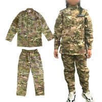 SHENKEL キッズ 迷彩服 上下セット 子供 (150cm) マルチカム 戦闘服 BDU 男の子 女の子 小さいサイズ 