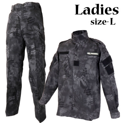 ARXY レディース 迷彩服 ぶかぶかしない! 細身 BDU 上下セット 【 タイフン SML 】 サバゲー 装備 アーミー コスプレ ARXY レディース 迷彩服 ぶかぶかしない! 細身 BDU 上下セット 【 タイフン SML 】 サバゲー 装備 アーミー コスプレ