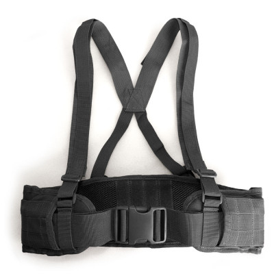 SHENKEL タクティカル ベルト サスペンダー 付き BK ブラック MOLLE サバイバルゲーム SHENKEL タクティカル ベルト サスペンダー 付き BK ブラック MOLLE サバイバルゲーム