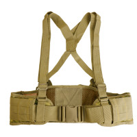 SHENKEL タクティカル ベルト サスペンダー 付き MC マルチカム MOLLE サバイバルゲーム