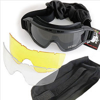 CX800 ゴーグル 特殊部隊 レンズ3枚付き