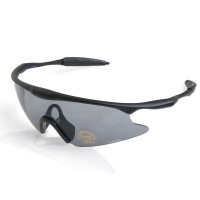 ミリタリーS.W.A.T シューティングサングラス　グレー