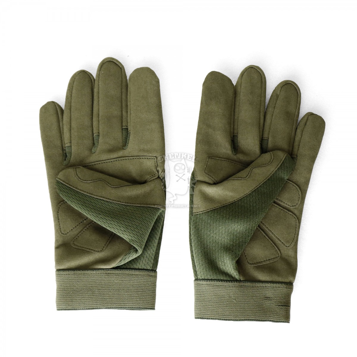 タクティカル グローブ メカニックタイプ  ( 緑 オリーブドラブ SMLXLサイズ )軽量 速乾 サバゲー ミリタリー アウトドア 手袋 メンズ