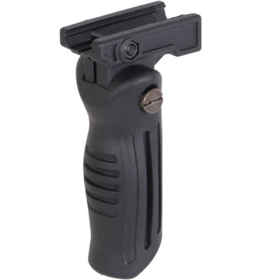 フォールディングフロントレール コンパクトフォアグリップ 折りたたみ BK