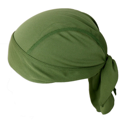 SHENKEL メッシュ バンダナキャップ インナーキャップ ( OD オリーブドラブ )吸汗 速乾 日除け スポーツ アウトドア 自転車 帽子