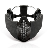 SHENKEL ハーフ イヤープロテクト メッシュマスク　フェイスガード フェイスマスク KTY