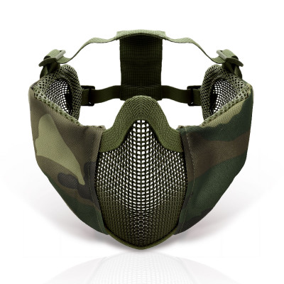 SHENKEL ハーフ イヤープロテクト メッシュマスク　フェイスガード フェイスマスク WL