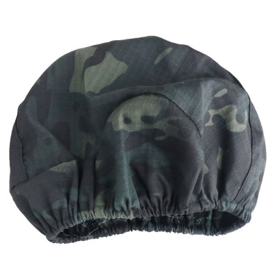 US軍隊 SWAT フリッツヘルメット用 カバー  マルチカムブラック