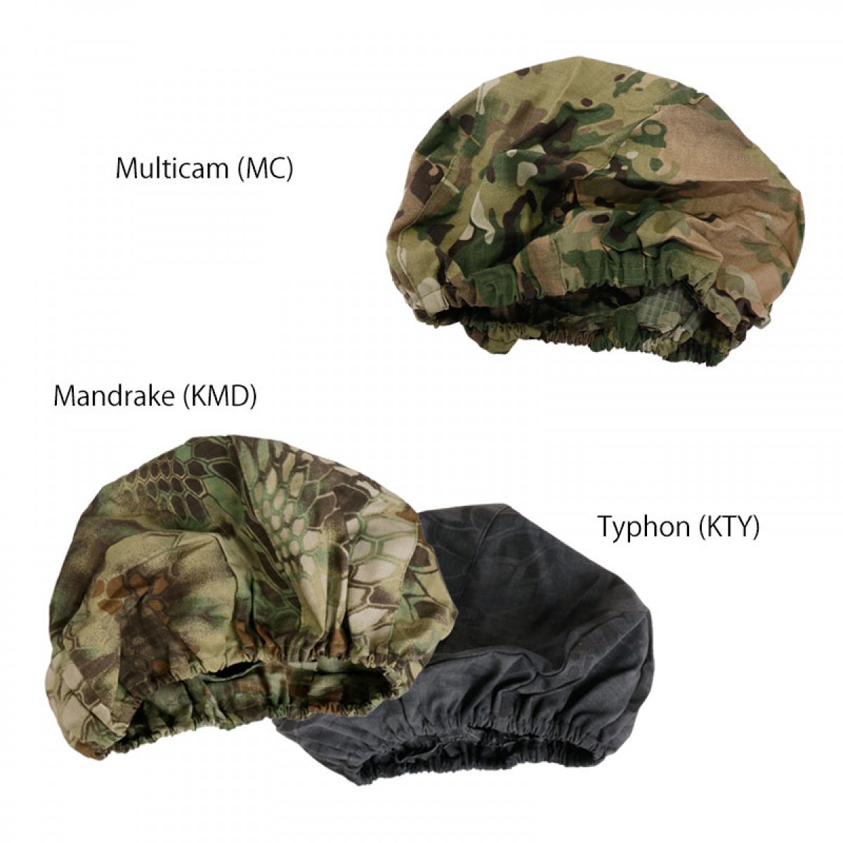 US軍隊 SWAT フリッツヘルメット用 カバー 10色(マルチカム/ウッドランド/THカラー/A-TACS AU/A-TACS FG/ピクセルグリーン/ピクセルブラウン/ACU/マンドレイク/タイフン)