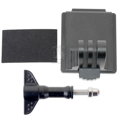 SHENKEL GoPro アルミニウム NVGマウント固定用ネジ・ナット付き  カメラマウント ウェアラブルカメラ用 アクセサリ FASTヘルメット対応 (BK ブラック) 