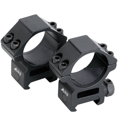 マウントリング ダブルボルトロック ダブルナット 30mm LOW エッジ