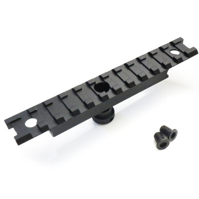 ANS Optical キャリングハンドル用 20mmレイル マウントベース ロータイプ キャリーハンドル用 M4 M16 サバゲー