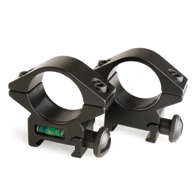 マウントリング 1インチ SHORT 水平器付