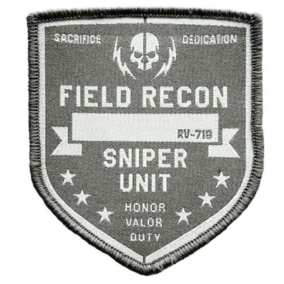SHENKEL スナイパーユニット/偵察部隊 パッチ ワッペン ベルクロ付き  FIELD RECON SNIPER UNIT SHENKEL スナイパーユニット/偵察部隊 パッチ ワッペン ベルクロ付き  FIELD RECON SNIPER UNIT