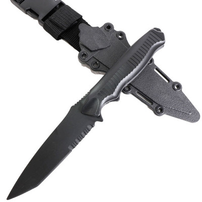 SHENKEL 樹脂製 ナイフ Bタイプ ベンチメイド 141 ニムラバスタイプ　レプリカ サバイバル ダミーナイフ  ミリタリー ドレスアップパーツ ケース付き