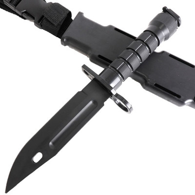 SHENKEL 樹脂製 ナイフ Cタイプ M9 Bayonet 銃剣 M10 銃剣鞘 レプリカ セット サバイバル ダミーナイフ  ミリタリー ドレスアップパーツ ケース付き SHENKEL 樹脂製 ナイフ Cタイプ M9 Bayonet 銃剣 M10 銃剣鞘 レプリカ セット サバイバル ダミーナイフ  ミリタリー ドレスアップパーツ ケース付き
