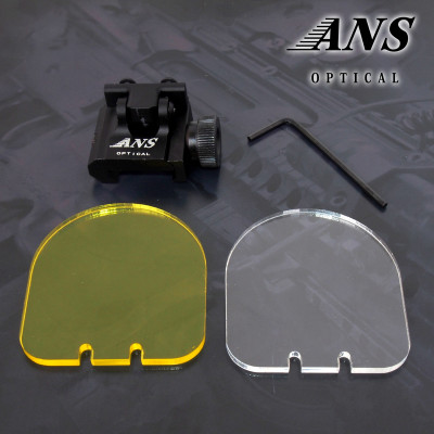 スコープシールド レンズカバー イエロー/クリア 2色セット