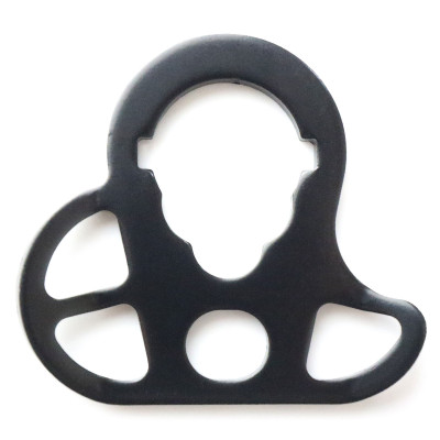 M4 電動ガン 用 スリングマウント BK スリングフックホルダー 3ホールタイプ リアスリングマウント スリングスイベル