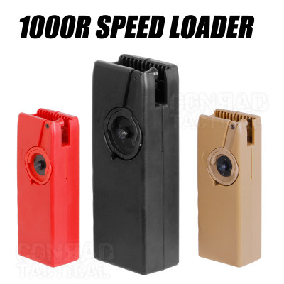 1000R BB弾スピードローダー M4マガジン用(ブラック/タン/レッド)