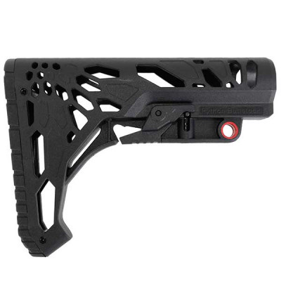 SHENKEL クリプテック迷彩 ストック タイフン模様 CQB M4シリーズに対応 (BK ブラック)  サバゲー サバイバルゲーム 