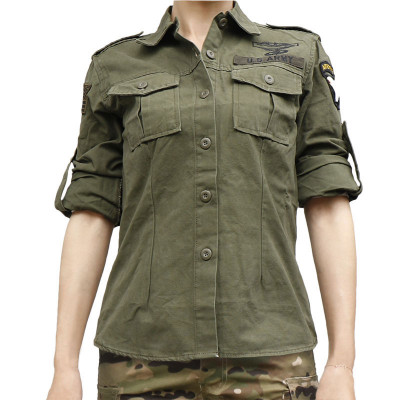 SHENKEL ARMY トップス オリーブドラブ