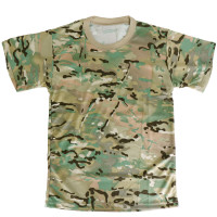 SHENKEL メッシュタイプTシャツ　マルチカム　L