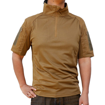 速乾 ドライメッシュ 半袖 コンバットシャツ M/L (タン) CRYEタイプ タクティカル Tシャツ ゴルフ ウェア 戦闘服 サバゲー装備 サバイバルゲーム メンズ ミリタリーシャツ 春 夏 秋 速乾 ドライメッシュ 半袖 コンバットシャツ M/L (タン) CRYEタイプ タクティカル Tシャツ ゴルフ ウェア 戦闘服 サバゲー装備 サバイバルゲーム メンズ ミリタリーシャツ 春 夏 秋