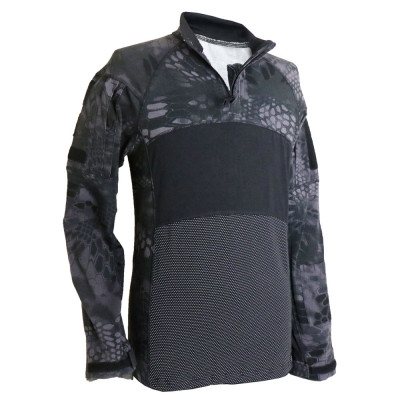 SHENKEL ACS typeIIスタイル  アーミー コンバットシャツ 長袖 ( タイフォン SMLサイズ ) メッシュ 米陸軍 通気性 乾燥性 クイックドライ