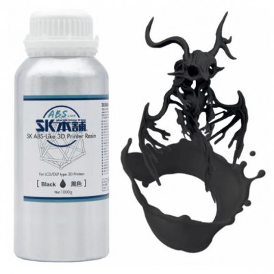 【原材料】ABSライクレジン黒 1000g SK本舗