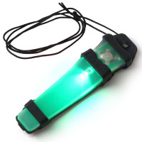 SHENKEL E-LITE ヘルメットライト シグナルライト レプリカ グリーン